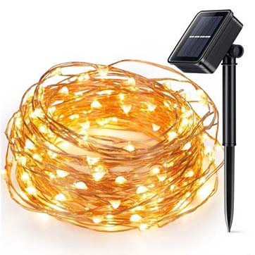 Bagaimana Cara Kerja Lampu Tali Kawat Tembaga Tenaga Surya?