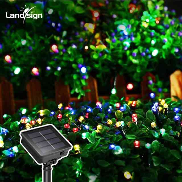 Tali lampu LED taman dekorasi liburan tahan air luar ruangan