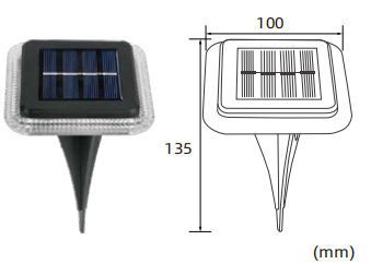 Tenaga Surya Dengan Lampu Lantai Tenaga Surya Ringan