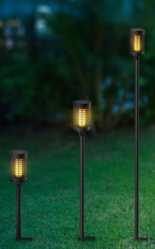 Lampu Tenaga Surya LED Luar Ruangan Tahan Air Untuk Lampu Taman