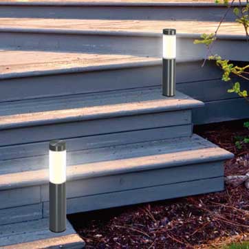 Lampu Luar Ruangan Solar Bollard