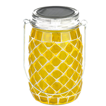 lampu gantung solar mason jar